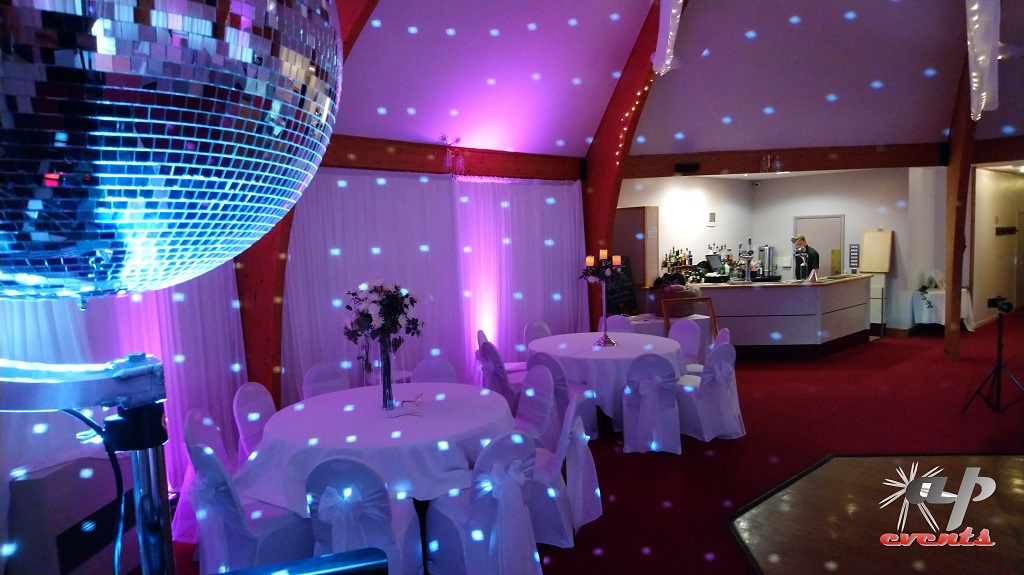 Transforming a venue with uplighting
